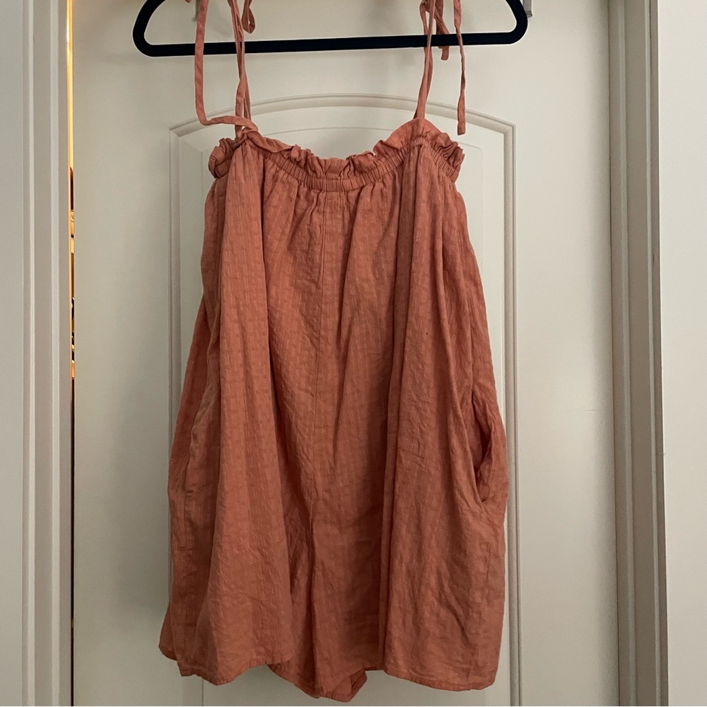TALULAH Terracotta Romper